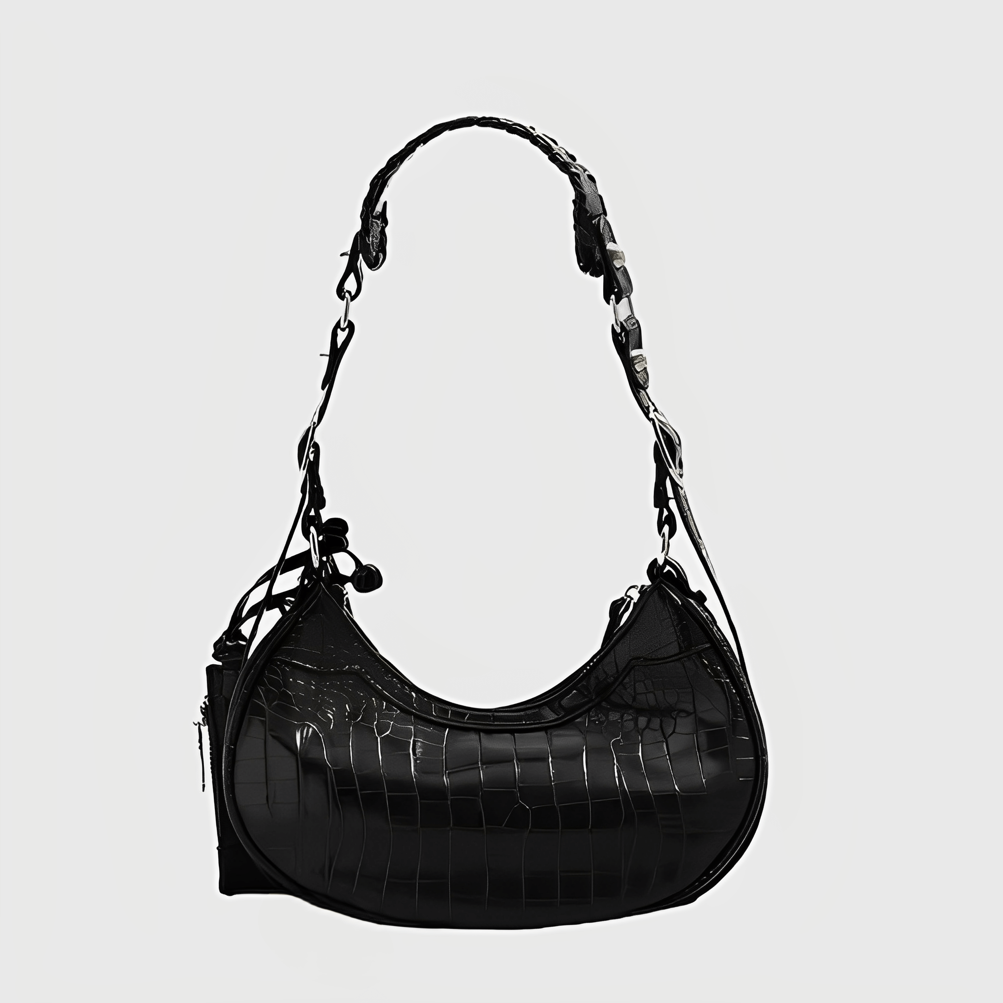 HEART CHARM SHOULDER BAG