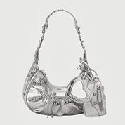 HEART CHARM SHOULDER BAG