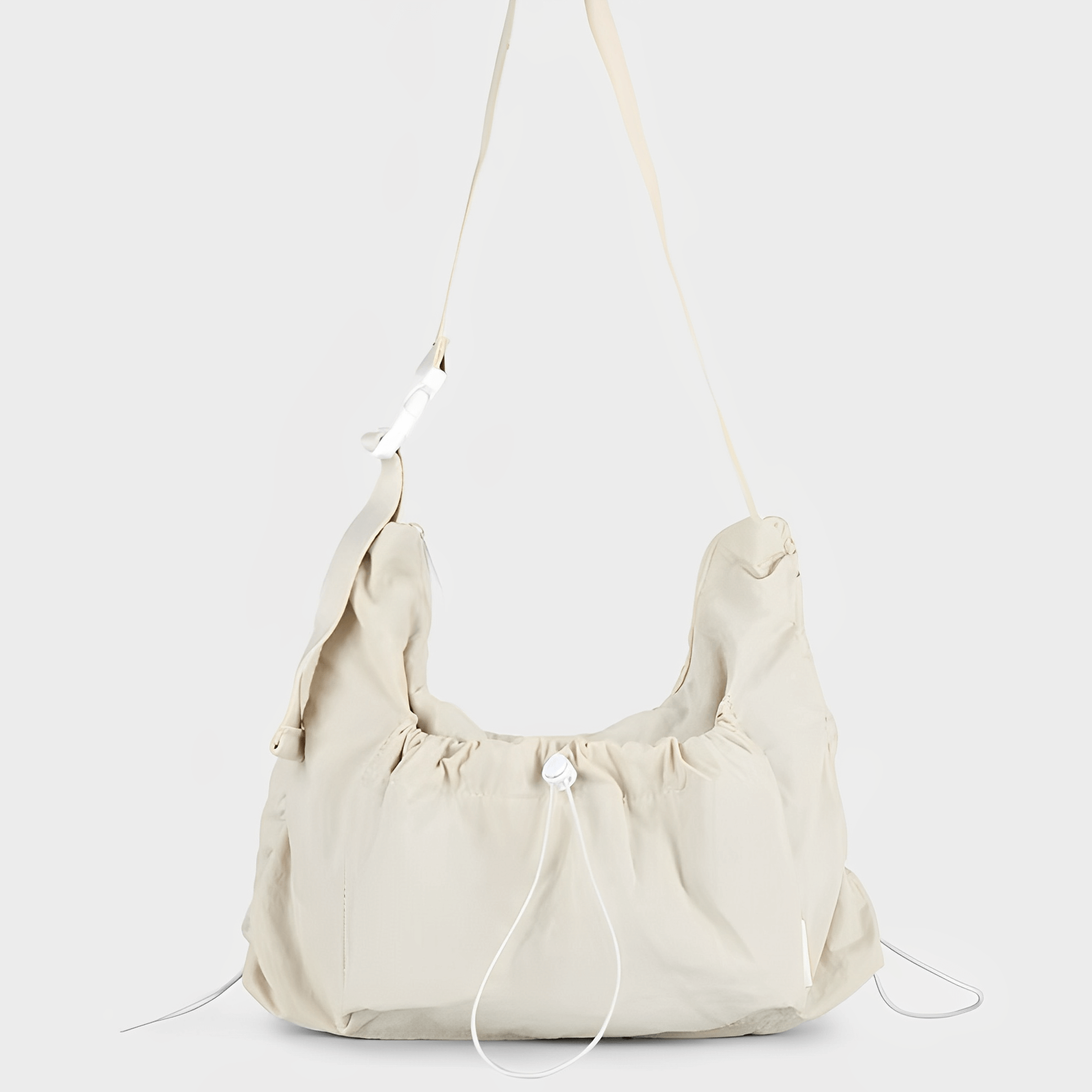 DRAWSTRING SHOULDER BAG