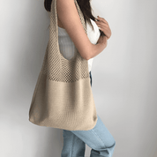 SUMMER KNIT TOTE BAG