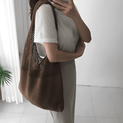 SUMMER KNIT TOTE BAG