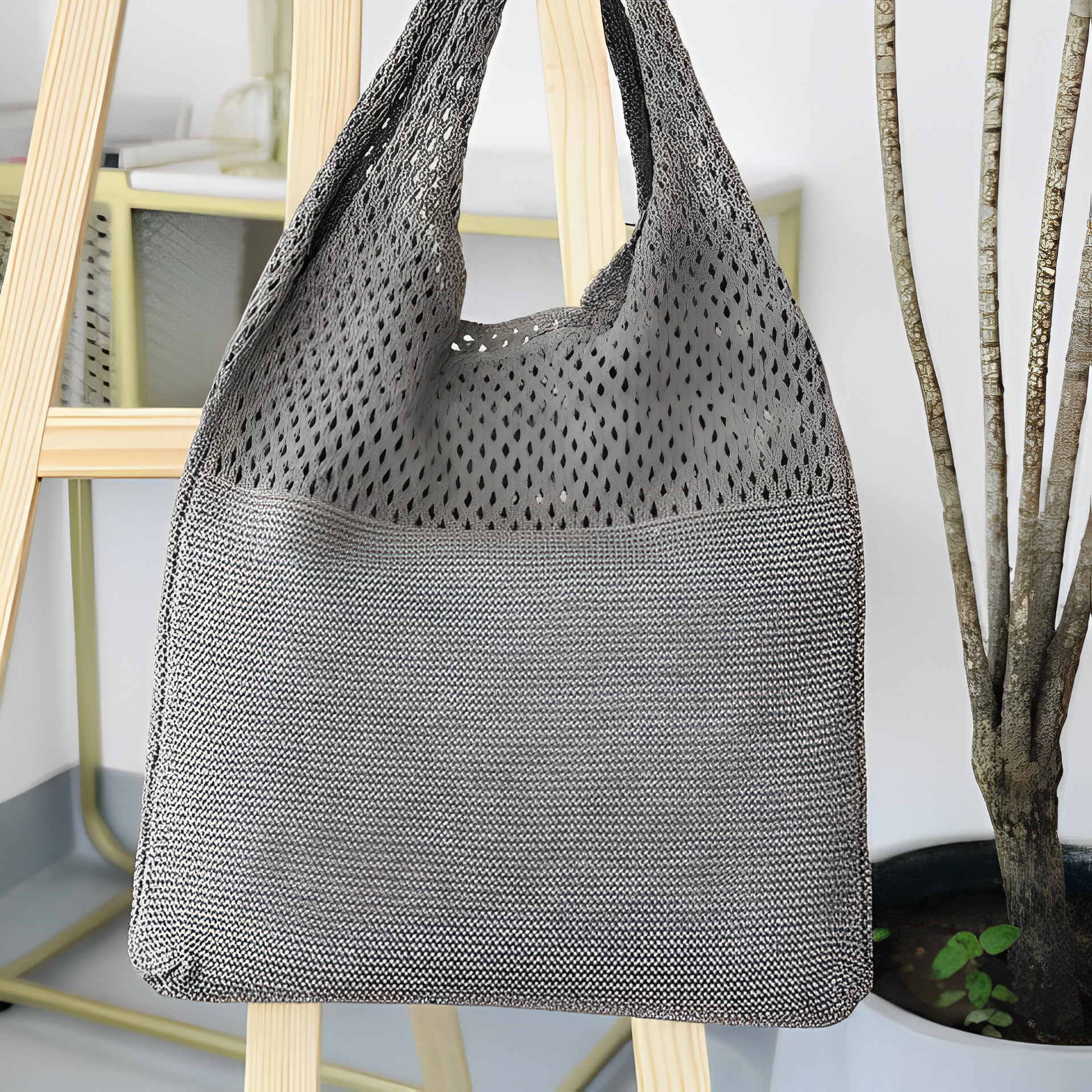 SUMMER KNIT TOTE BAG