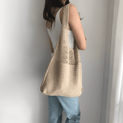 SUMMER KNIT TOTE BAG