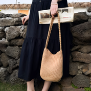 ROUND PAPER TOTE BAG