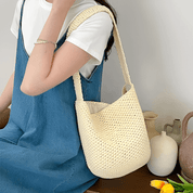 ROUND PAPER TOTE BAG