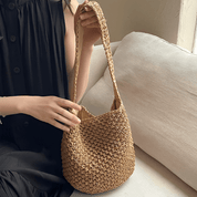 ROUND PAPER TOTE BAG