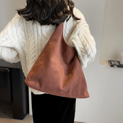 SUEDE TOTE BAG