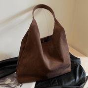 SUEDE TOTE BAG