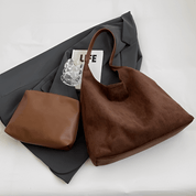 SUEDE TOTE BAG